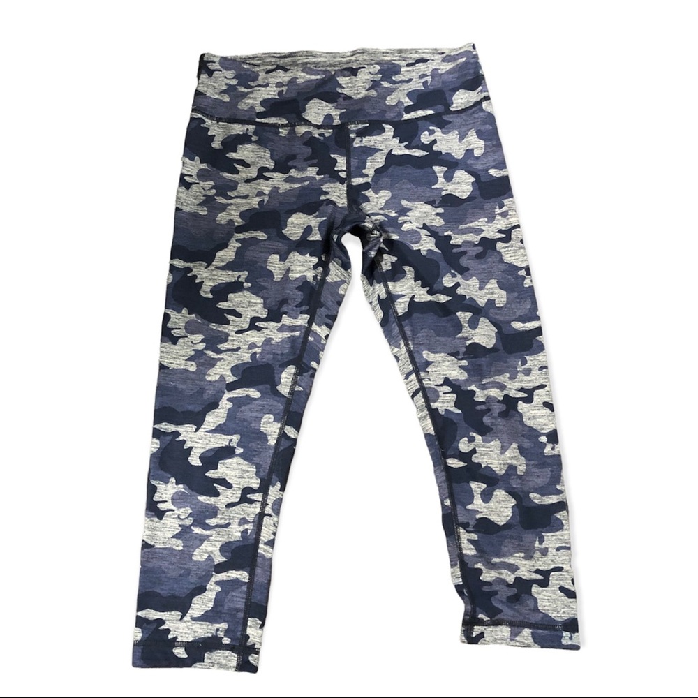 ACTIVE LIFE‎ Blue/Gray (camouflage)Women’Leggings Sz M